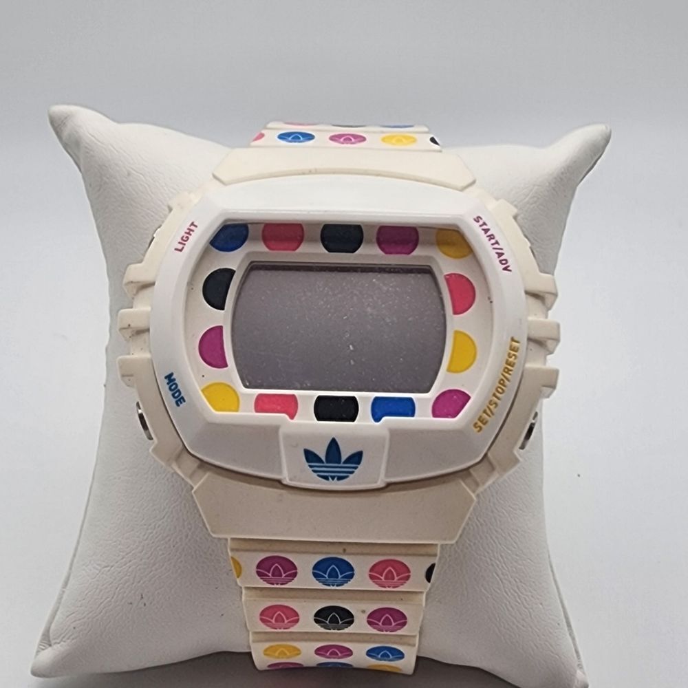 Adidas ADH6133 NYC Series Multicolored Candy Dots Digital Sports Watch